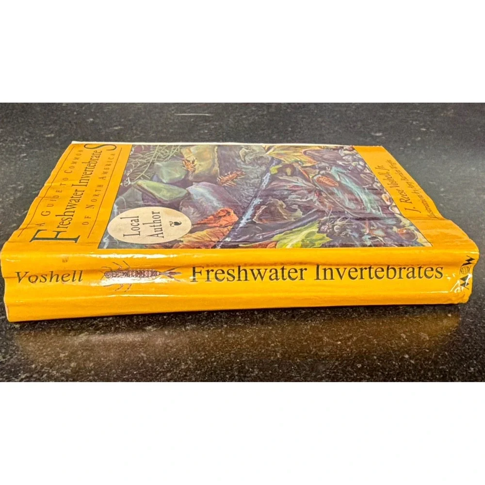J Reese Voshell Signed Freshwater Invertebrates of North America Paperback‎